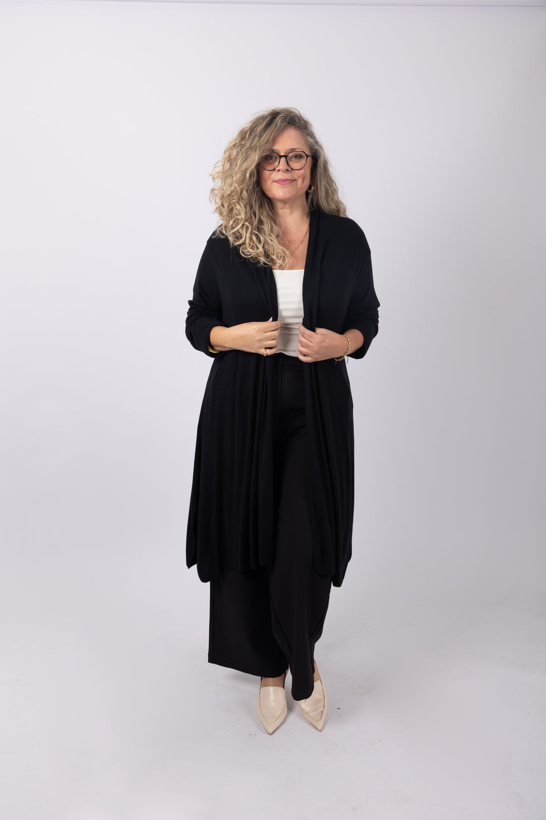 קרדיגן שחור